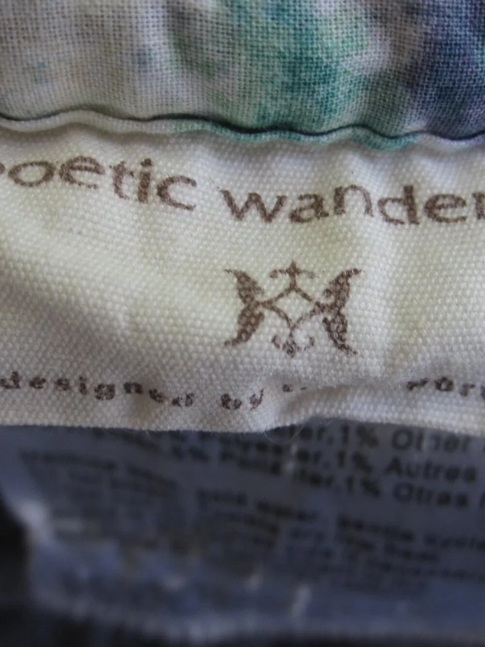 Tracy Porter Poetic Wanderlust Full Size Quilt Tie Dye Patchwork Hippie Boho